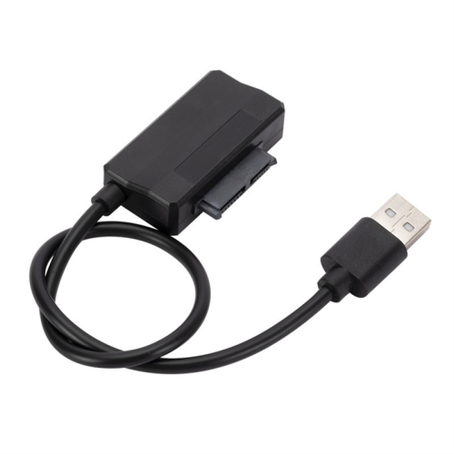 SATA7P+6P til USB 2.0 bærbar computer Ekstern Optisk Drevboks Data-kabel USB 30 cm til CD-ROM 2