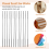 Scroll Saw Blades Plain End 5 Inch 24PCS 12 TPI Regular Tooth for Woodworking DIY 6