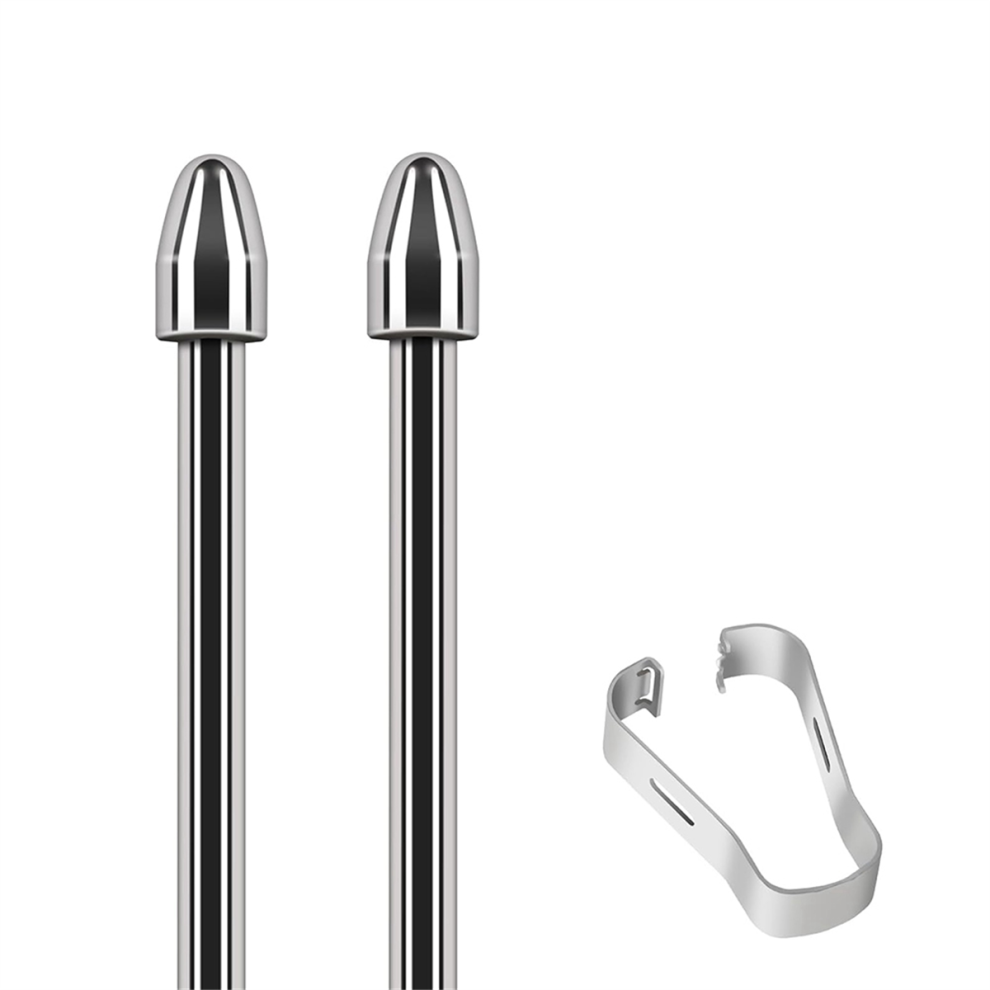 Replacement Marker Stylus Pen Tips For 2 Tablet- Titanium Alloy Metal Tip/Nibs (2 Pcs) 4853518182128