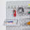 24 stk Pegboard-kroge i J-form til værktøjsorganisering, tilbehør, sort 5