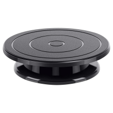 11 Inch Rotate Turntable Sculpting Wheel Revolving Cake Black Painting Turn Table Stand