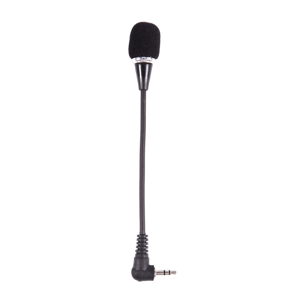 Flexible Mini MicrãFono De 3.5Mm Jack Para Pc Computadora PortãTil Escritorio Skype Negro 4853518190864