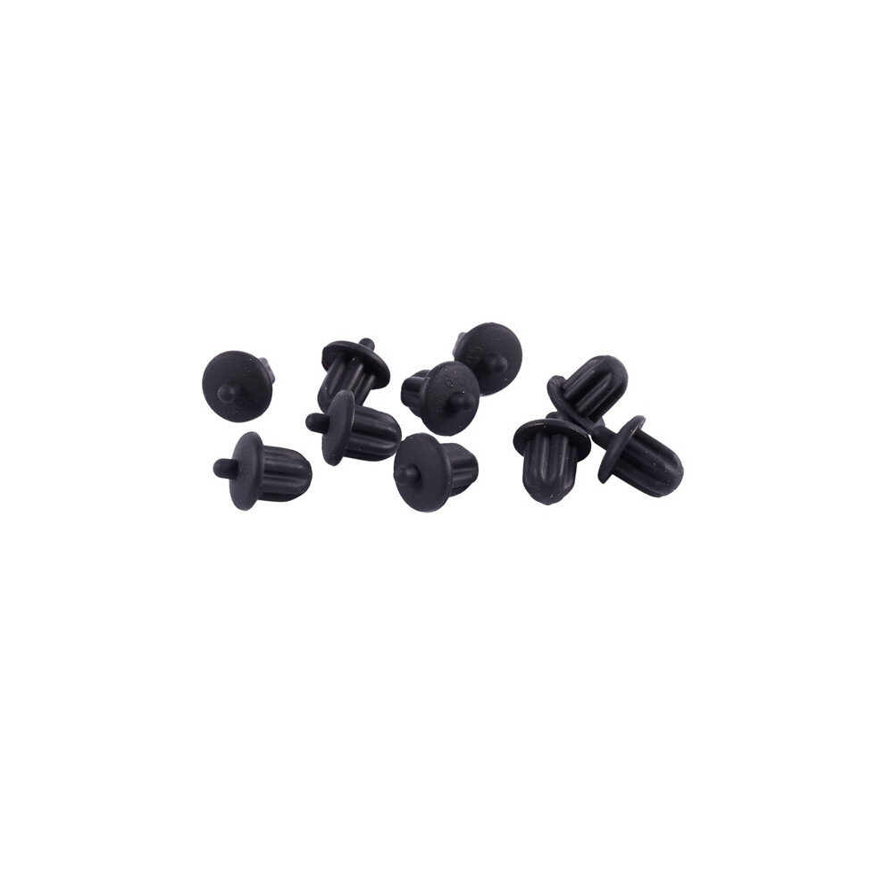10X Goma Negra 6.35Mm Jack De Audio Pc Micrã³Fono Dvd Cubierta Antipolvo 4853518191137