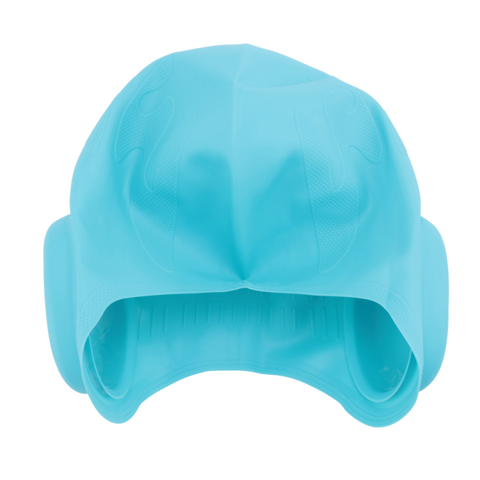 Photos - Swim Cap Jehiatek Cuffia da Nuoto Unisex per Bambini nel Silicone con Protezione Le Orecchie 3D Resistente All'Acqua e Bambine 2 