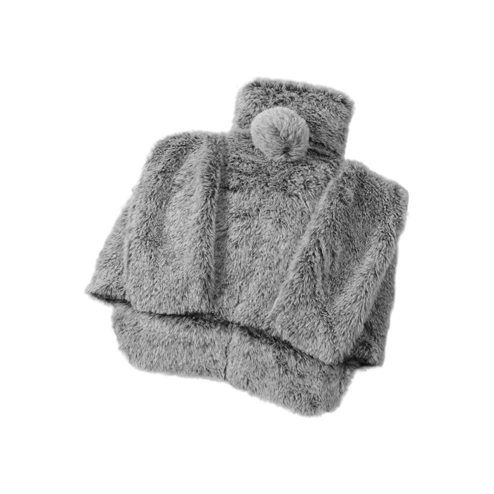 Jehiatek Calentador De Pies Bolsa Agua Caliente Para Con Felpa Suave, Manos Hombres Y Mujeres Estilo B