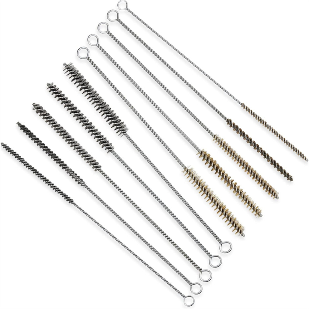 10 Piezas De Cepillos Tubo Alambre Para Limpiar Tubos, Cepillo Latã³N, Limpieza Tuberã­as Limpiador Alambre, 5 Tamaã±Os 4853518196248