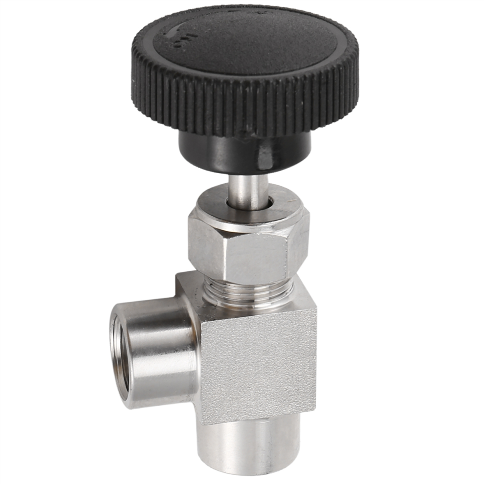 Nadelventil Einstellbares 1/4 Rechtwinkliges Innengewinde Ss304 Fã¼R Wasser, Gas, ÃL 4853518107572
