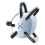 Copricapo personalizzato Cliff Keen (bianco/nero) 3