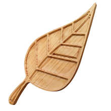 Forniture per Feste un Forma di Foglia Tagliere Salumi Formaggio Ornamento da Aperitivo