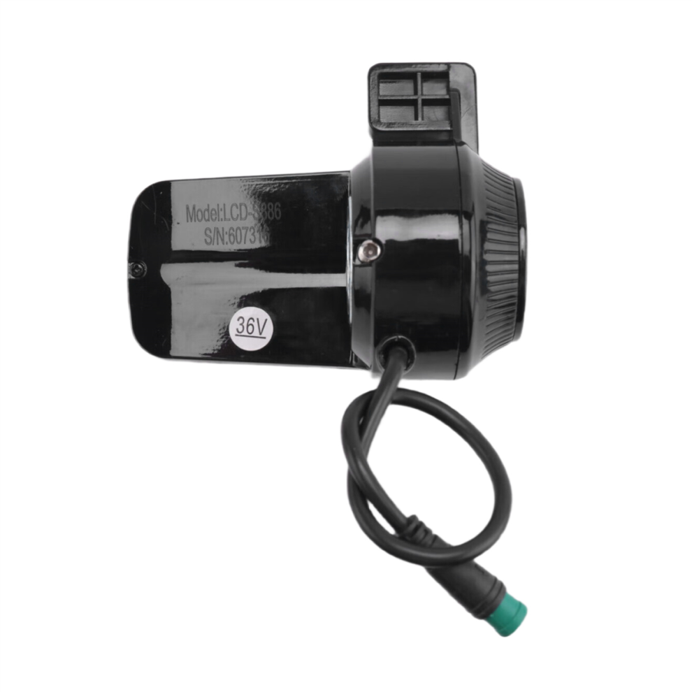 Jehiatek 24V/36V/48V/60V S886 Ebike Lcd Display Panel Thumb Throttle 5Pin 6Pin For Electric Bicycles E-Scooter(5Pin)