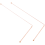Copper Dowsing Rods - 99.9% Pure 2PCS Divining Energy Water Witching Detector 2