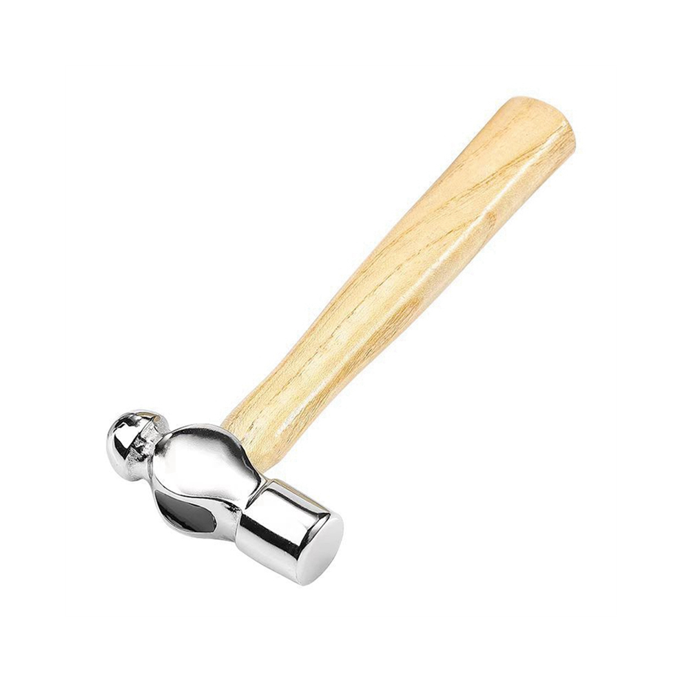 Wooden Handle Round Hammer Home Installation Small Walnut 0.25P Woodworking Mini Hand Tools 4853518121615