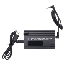 HiFi Bluetooth Headphone Amplifier Portable Earphone Amp with Bass Volume Control for MP3/MP4/Phones/Digital Player