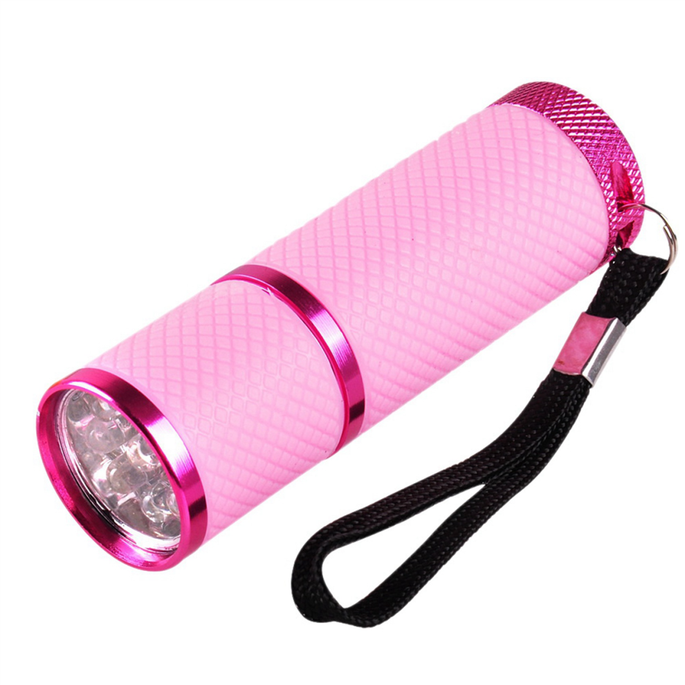 Jehiatek Lã¡Mpara De Uã±As Uv 9 Led, Secador Profesional, Gel Curado, Luz Esmalte, Mano, Linterna, Herramientas Profesionales Para El Arte Uã±As, Rosa