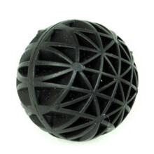 100pcs 16mm bola biologica Bio Bolas Acuario Pesca Nano reservorios humedo / seco filtro de cartucho Negro