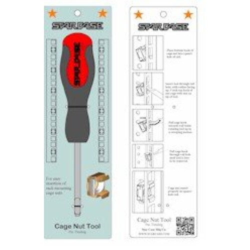 Cage Nut Insertion Tool for 3/8"" Square Hole Rack Rail (4HARCNITOOL) 1