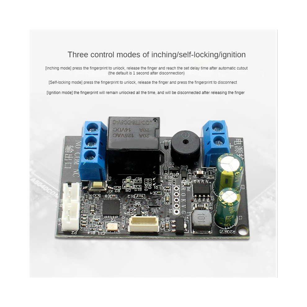 Placa De Control Nfc Para Telã©Fono Mã³Vil Tarjeta Ic Dactilares Mã³Dulo Relã© Diy Controlador Acceso 13,56 Mhz, Ic+Nfc 4853518145802