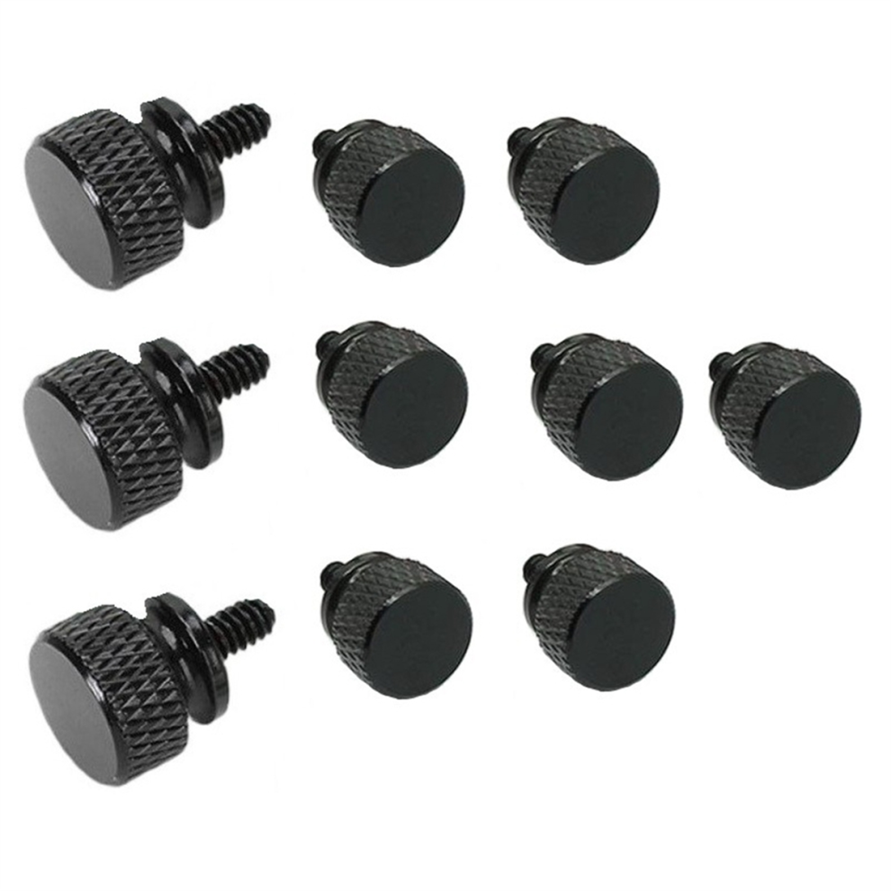 10 Unids/Lote Unc6 -32 M3.5 Tornillo De Mano Para Soporte Gpu Psu Caja Computadora Tornillos Panel Lateral Ensamblaje Pc Refrigeraciã³N Por Agua Negro 4853518148773