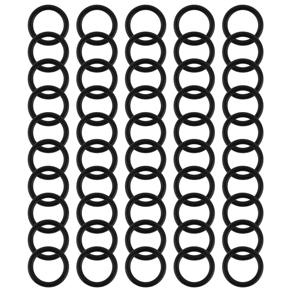 50 X Joint Torique En Caoutchouc Nitrile Noir 11 Mm 15 2 Rondelle D'ã©Tanchã©Itã© Tampons 4853518152503