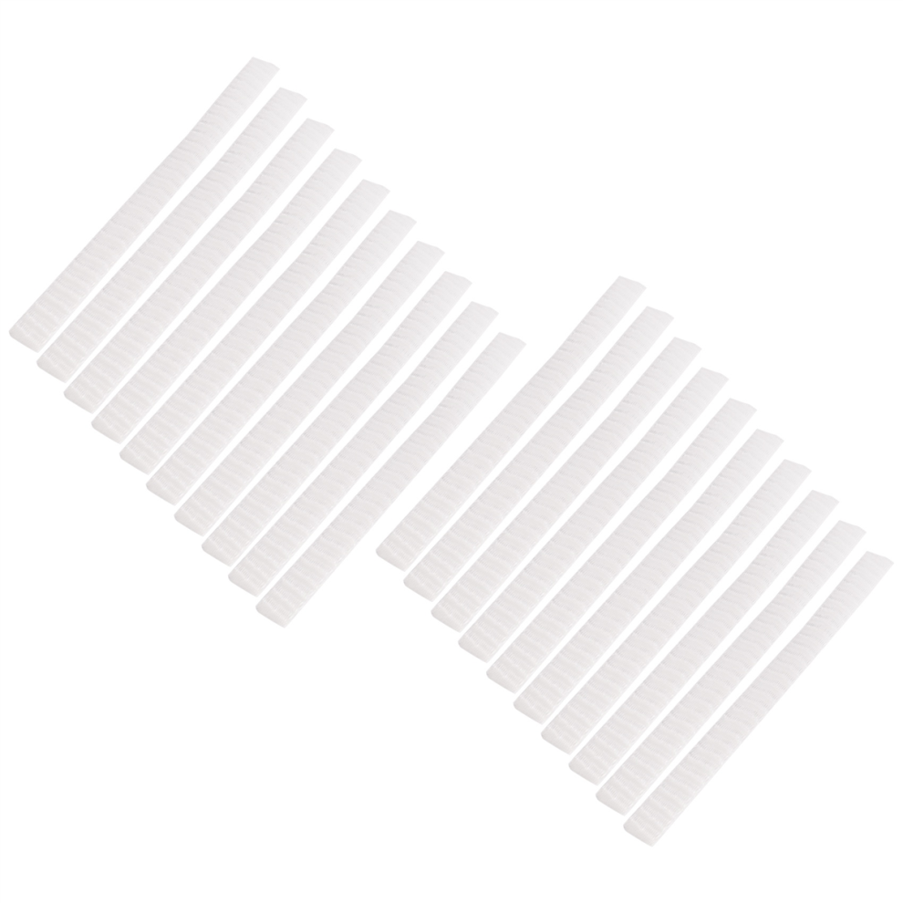 Photos - Makeup Brush / Sponge Jehiatek 20 PCS Cosmetic Make Up Brushes Guards Mesh Protectors Cover Sheath Net White 