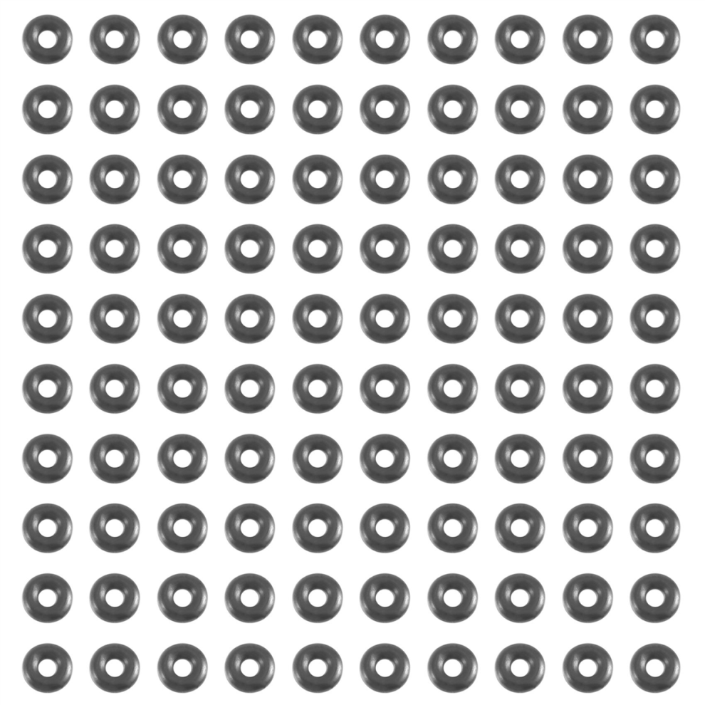 100 Piã¨Ces Joint Torique En Caoutchouc Nitrile 6 X 2 Mm 4853518153043