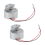 2Pcs Mini Moteur de Vibration 3500Tr / Min DC 1.5-6V pour Joystick 4