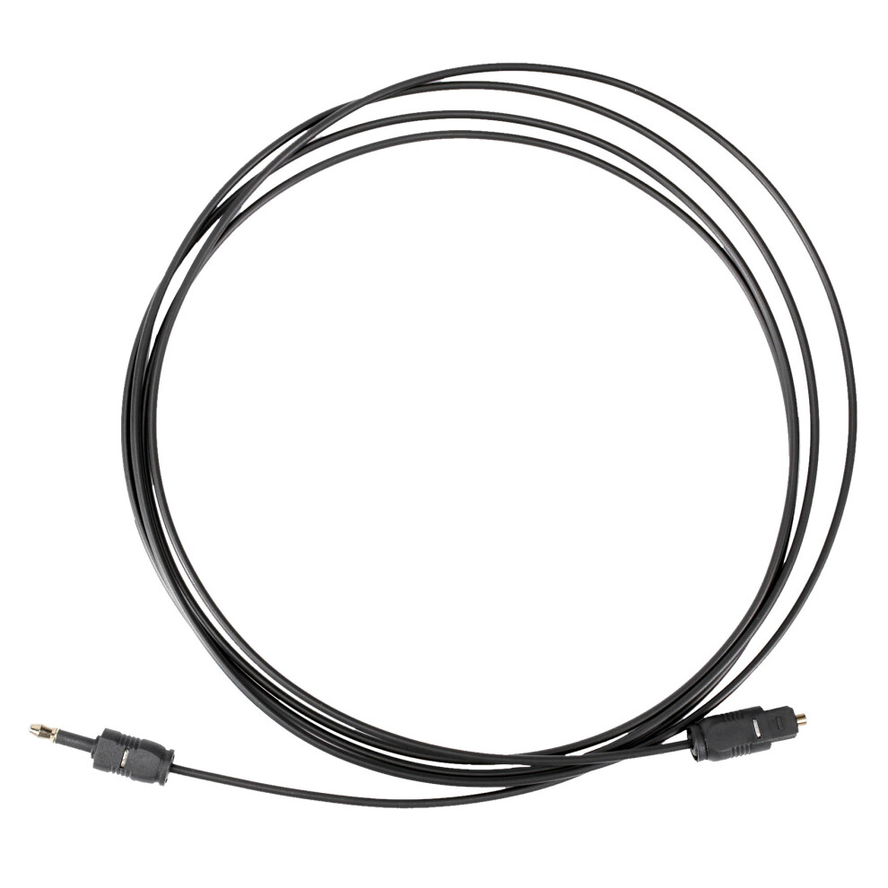 2M Ligne De Fibre Optique Spdif Mini Câble Audio Numérique 3,5 Mm 4853518152855