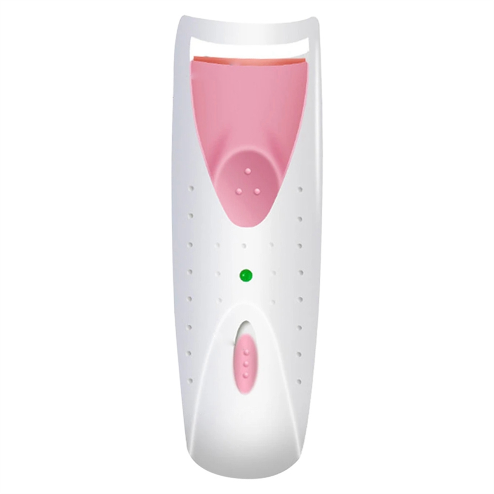 Jehiatek Rizador De Pestaã±As Elã©Ctrico Rosa Clip Moldeador Duradero Y Portã¡Til