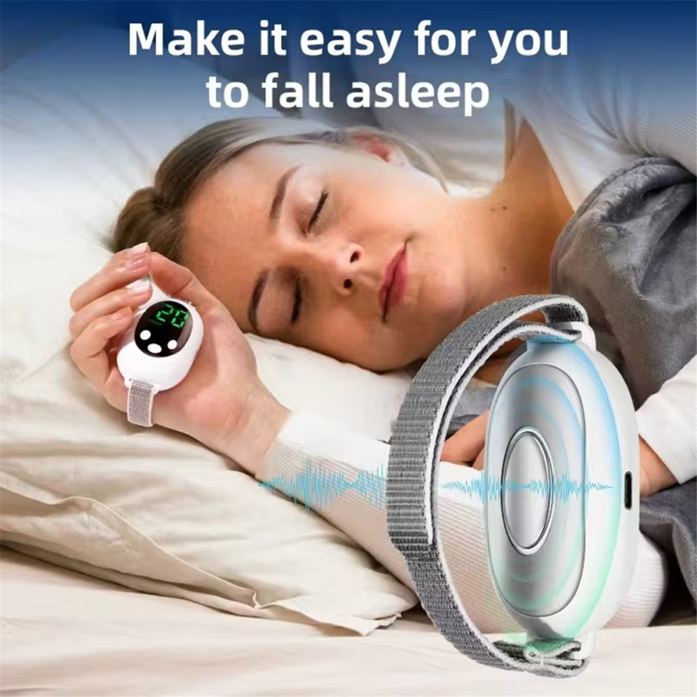 Jehiatek Conveniente Ayuda Portã¡Til Para Dormir Ems Mini Calmante De Corriente Ajuste Varios Niveles Inteligente Usb
