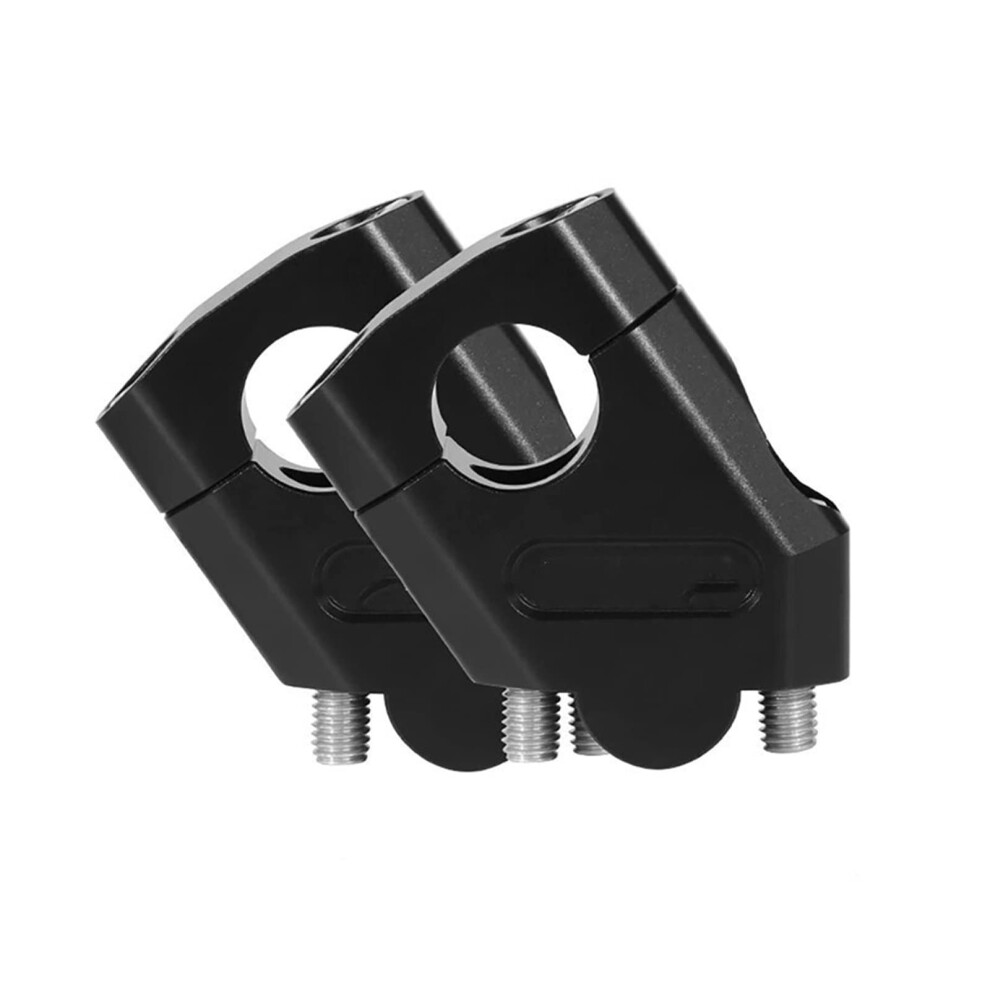 Motorcycle Handlebar Clamp For 22Mm 28Mm Motorcycle Handlebar Riser Motocross (Color : 28Mm ) Black 689788459677