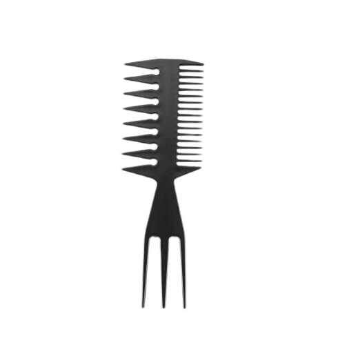 Double-Sided Wide Tooth Styling Comb Hair Fork Beauty Salon Tool