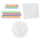 Mandala Dotting Stencil Tools Rock Painting Kit Ball Stylus Include Stencil, Paint Tray (17 Pack) 4