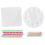 Mandala Dotting Stencil Tools Rock Painting Kit Ball Stylus Include Stencil, Paint Tray (17 Pack) 3
