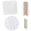 Mandala Dotting Stencil Tools Rock Painting Kit Ball Stylus Include Stencil, Paint Tray (17 Pack) 1