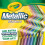 Crayola Crayola Μεταλλικοί Μαρκαδόροι, Υλικά Τέχνης, 8 Τεμάχια, Χρώματα Διαφορετικά 5