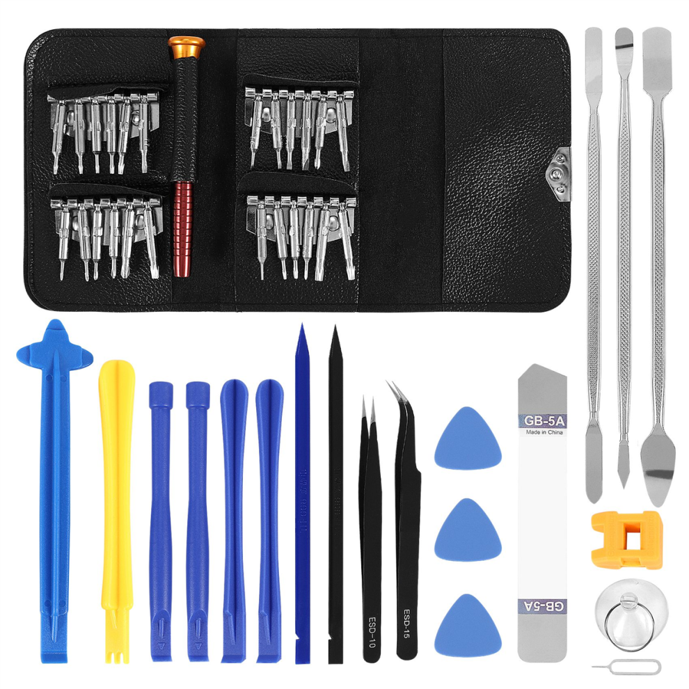 Kit D'outils De Rã©Paration Tã©Lã©Phone Portable Pour Ã©Cran Lcd Montre Lunettes 4853518165138