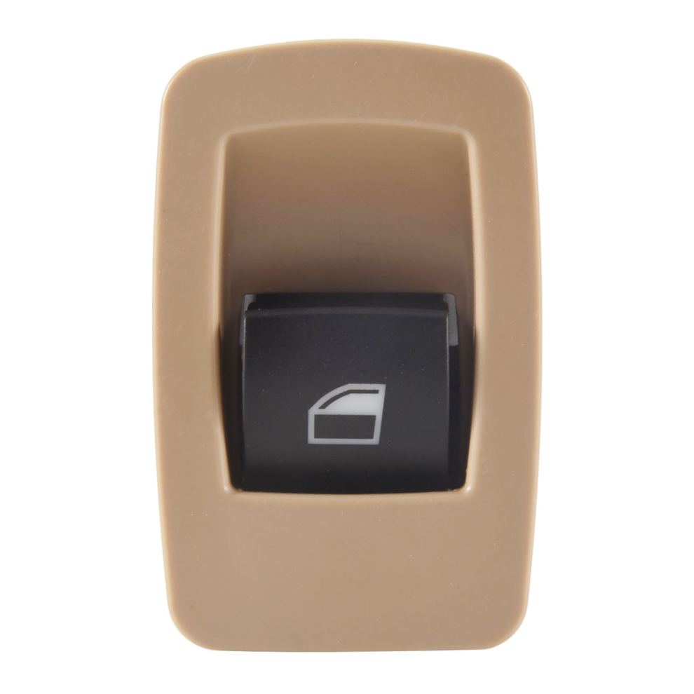 Interrupteur Ã Bouton De Lã¨Ve-Vitre / Arriã¨Re Cã´Tã© Passager Voiture Pour - E90, E91,323I, 325I, 328I 61316945876 Beige 4853518165831