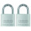 Abus ABUS 64TI/30 Κλειδαριά Αλουμινίου Titalium, Κλειδωμένες Όμοια, Συσκευασία 2 Τμχ 1