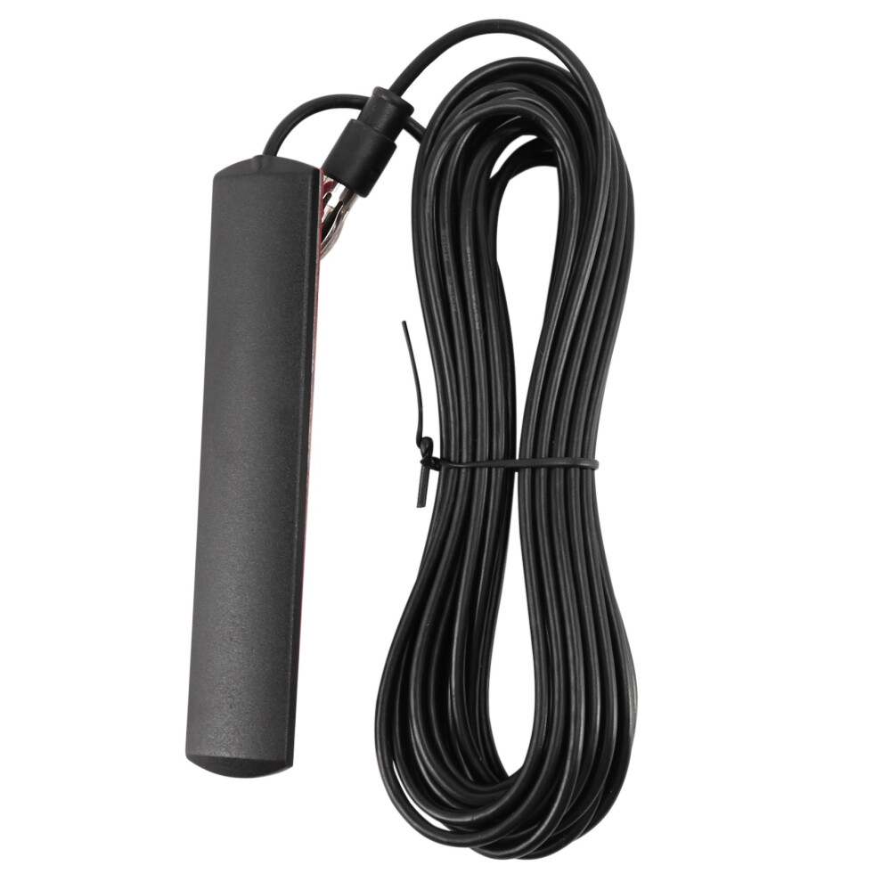 Ant-309 Antenne Autoradio - Voiture Universelle Radio Fm Patch Noire D'amplificateur De Pare-Brise 85-112Mhz 5M Cã¢Ble 4853518171085