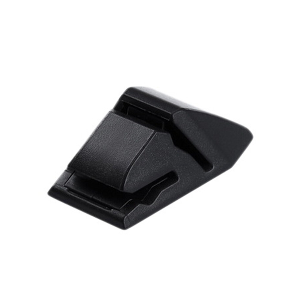 Multifunctional Card Ticket Holder Auto Car Id Ic Clip Dashboard Door Adhesive Clips Organization Black 4853568984116