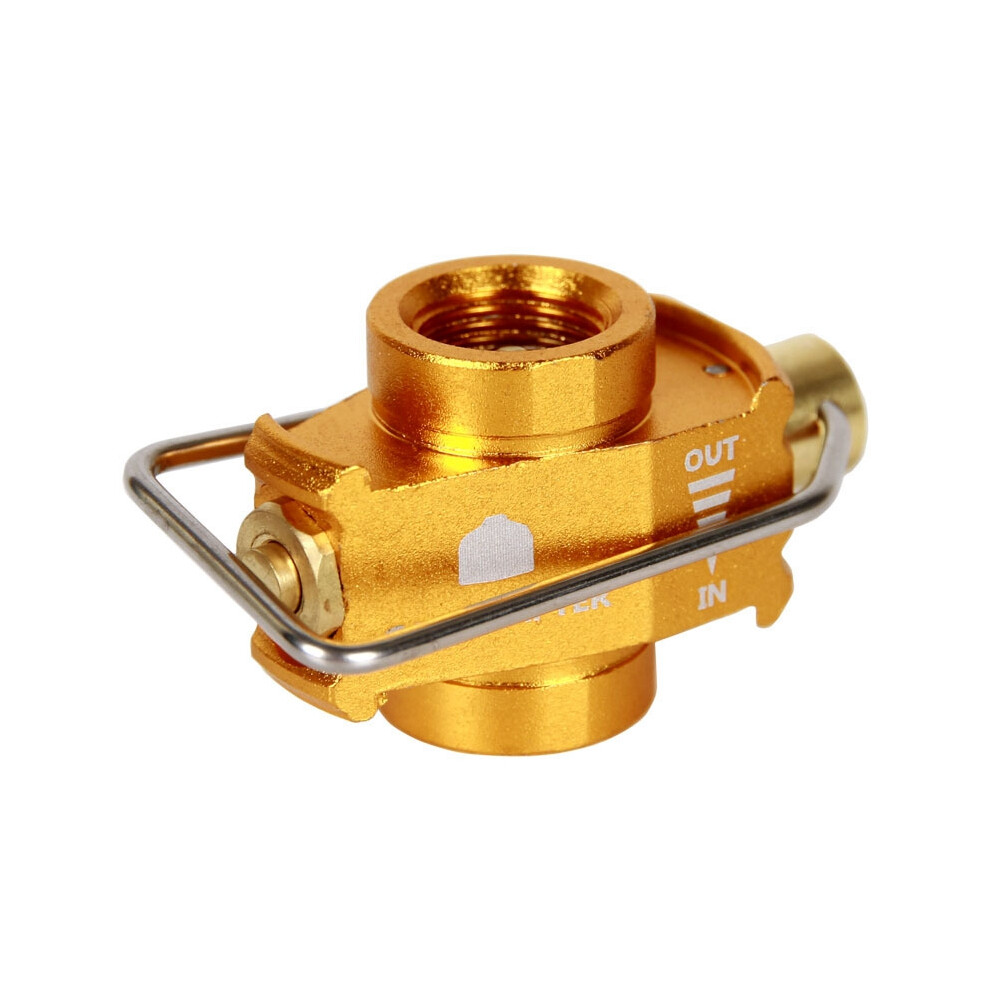 Photos - Other Camping Utensils Jehiatek Camping Gas Saver Plus Converter Shifter Refill Flat Tank Conversion Adapter Valve,Golden 