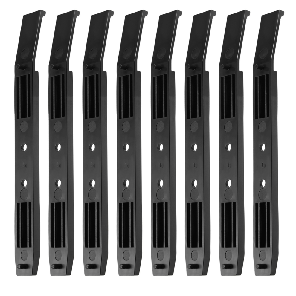 4 Paires Rails De Disque Dur Chã¢Ssis-Cage Accessoires Curseur Baie Lecteur En Plastique Pour 3,5 Ã 5,25 Plateau 4853568986004