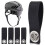 Hockey Helmet Chin Strap Detachable Loops with Single Snap Accessory 3