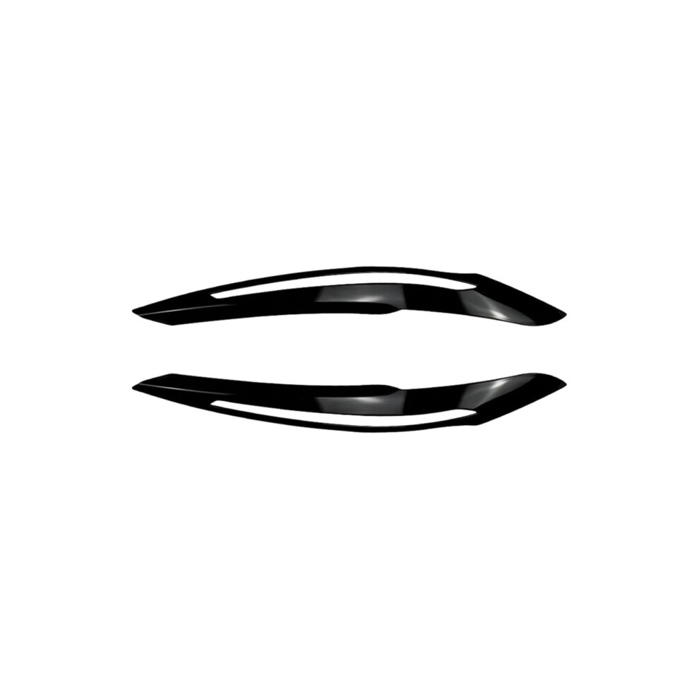 Car Head Eyebrow Eyelid Lamp Eyebrows Gloss Carbon Fiber Fit For Bmw F20 F21 1 Series Light/Black 689788460628