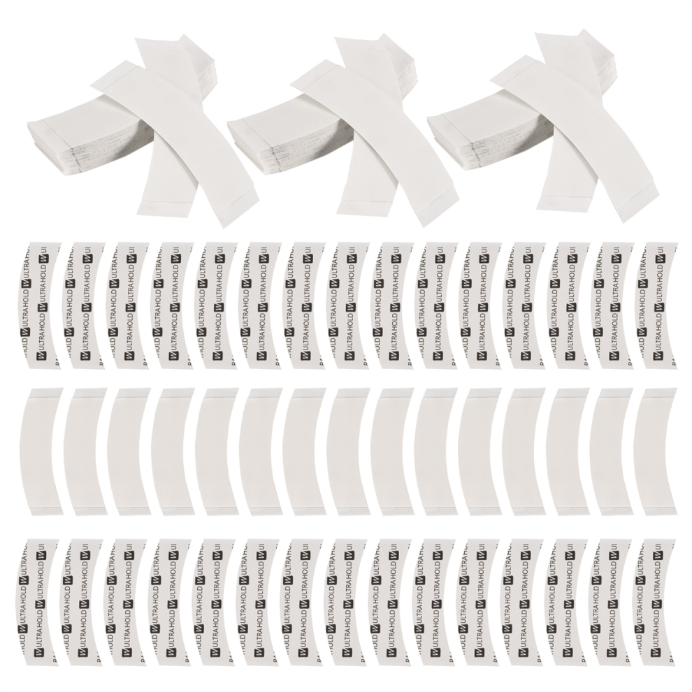 Jehiatek Unisex 72 Piã¨Ces/Lot Ultra Perruque Double Face Adhã©Sif Fort Systã¨Me De Cheveux Bandes D'extension Pour Toupets/Lace Front Film