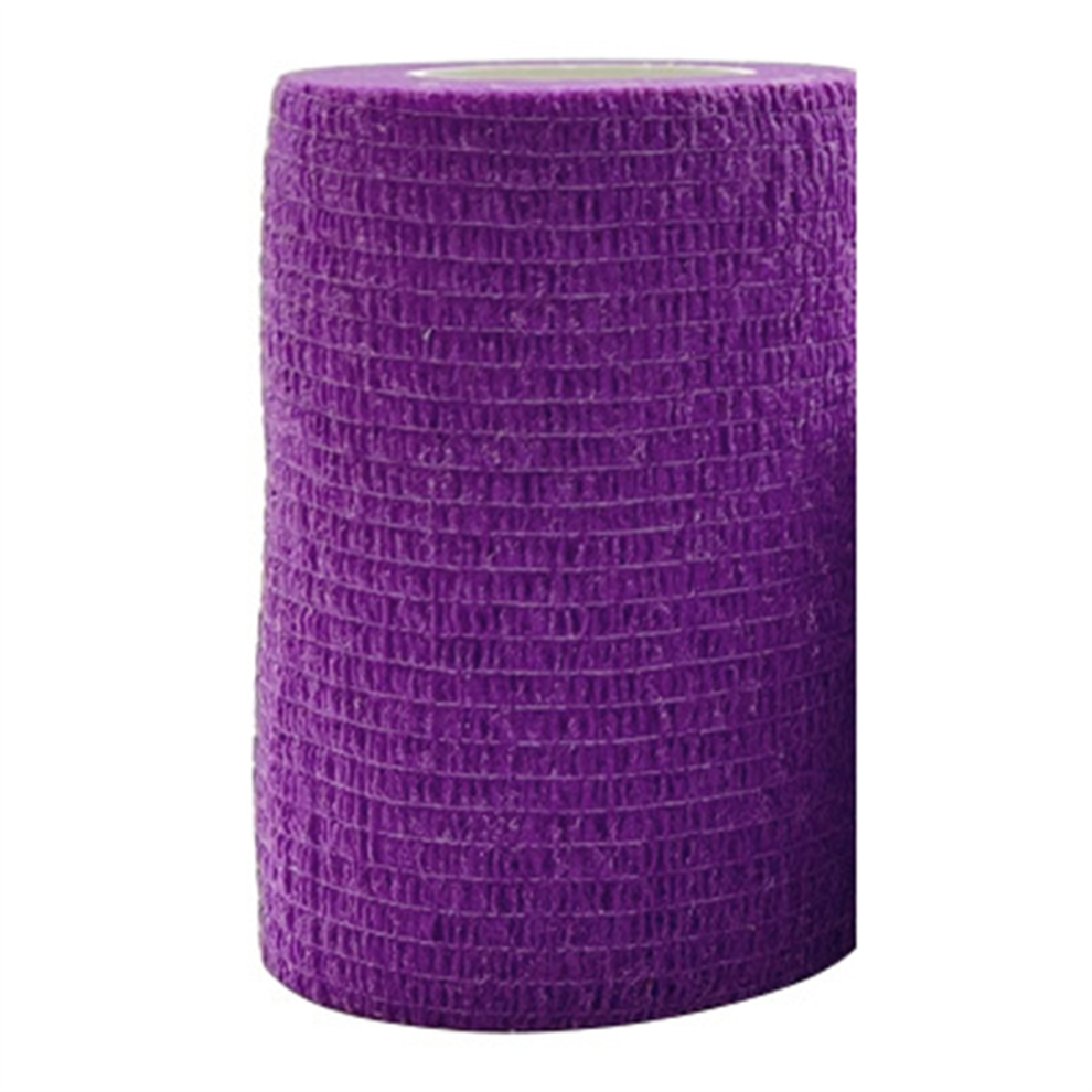 Jehiatek ÃLastique Auto-Adhã©Sif Sport Violet Pour Coussinets De Soutien Du Genou, Doigt, Cheville, Paume