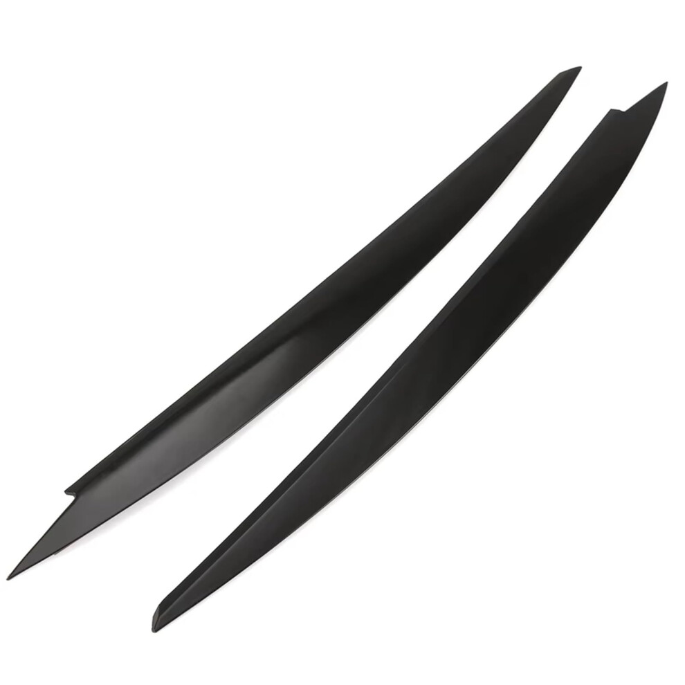 Car Headlight Eyebrow For Vw For Golf 7 Mk7 For Gti R Car Styling Headlights Eyebrow Eyelids Trim Stickers Cover Headlight Eyelids 689788461038