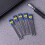 5Pcs/Set Pencil Lead Refill, Refill Office Writing Accessories Student Stationery Refills(0.5mm) 8