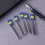 5Pcs/Set Pencil Lead Refill, Refill Office Writing Accessories Student Stationery Refills(0.5mm) 4