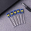 5Pcs/Set Pencil Lead Refill, Refill Office Writing Accessories Student Stationery Refills(0.5mm) 6